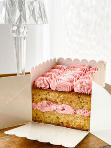 Cakebox Fresa Caja Pequeña | Repostería artesanal en Mallorca
