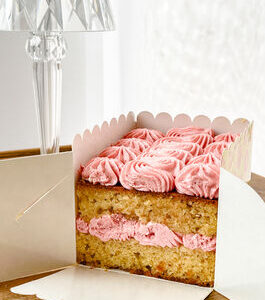 Cakebox Fresa Caja Pequeña | Repostería artesanal en Mallorca